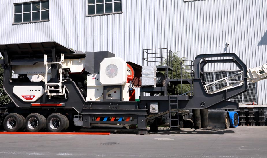 建筑垃圾移動破碎站