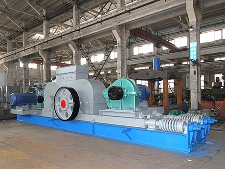 玄武巖對輥式破碎機