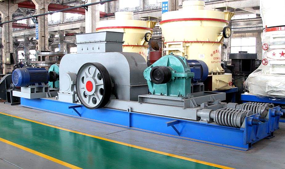 石英石對輥式破碎機