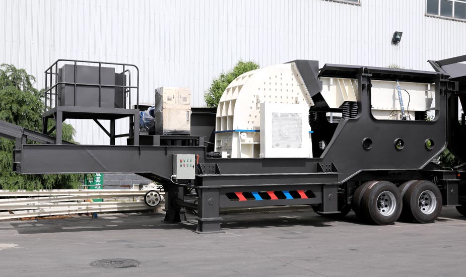 輪胎式移動破碎機