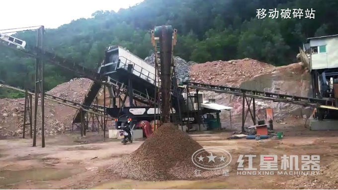 移動(dòng)破碎站設(shè)備生產(chǎn)現(xiàn)場(chǎng)展示圖
