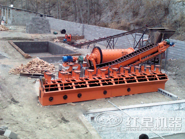 紅星選礦生產線設備實拍
