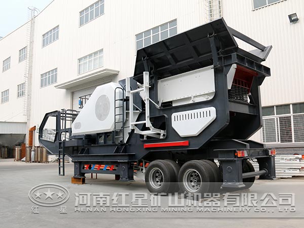 粉煤灰移動(dòng)破碎站