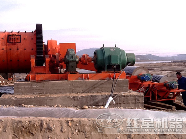 銅礦選礦生產現場