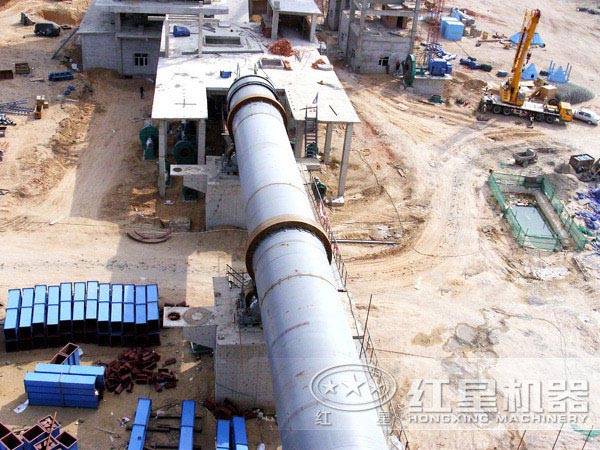 環(huán)保石灰窯生產(chǎn)現(xiàn)場