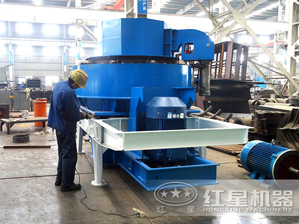 石膏沖擊式破碎機生產車間