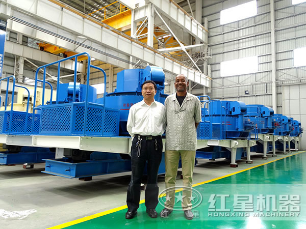 石膏沖擊式破碎機廠區