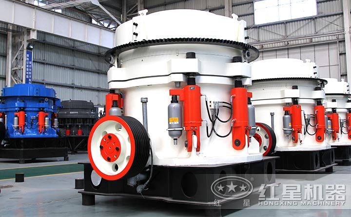 液壓圓錐破碎機設備實拍