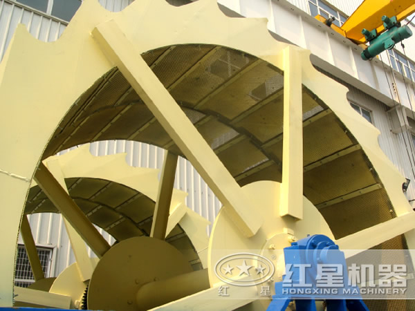 河砂洗砂機局部