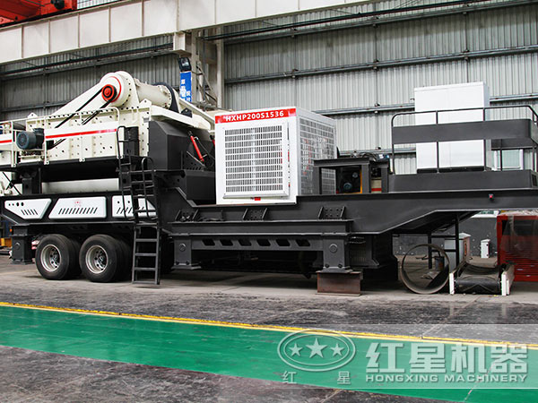 移動鐵礦石破碎站