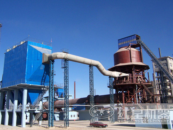 電石渣生產(chǎn)水泥現(xiàn)場實拍