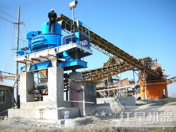 160TPH沖擊式破碎機生產現(xiàn)場實拍