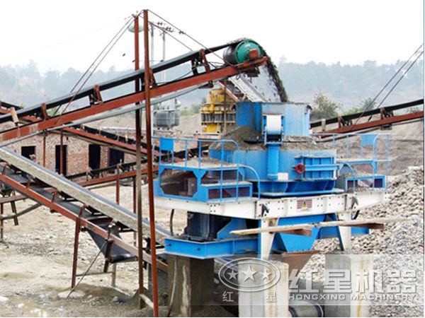 160TPH沖擊式破碎機設備生產現(xiàn)場實拍