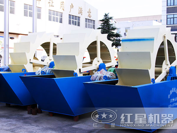 洗砂機(jī)設(shè)備實(shí)拍