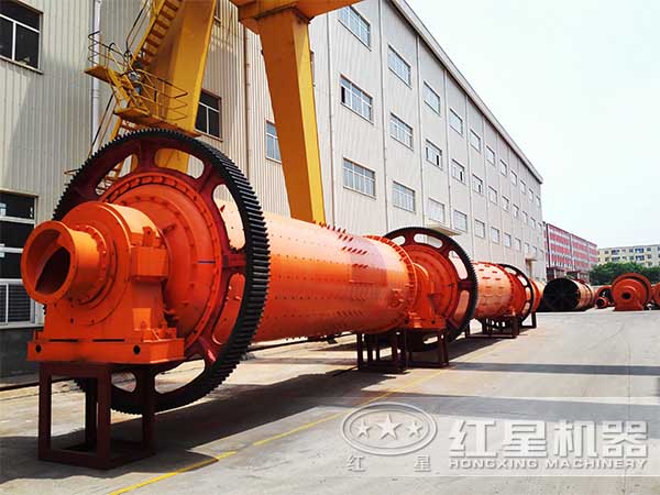 鐵礦石球磨機設備實拍