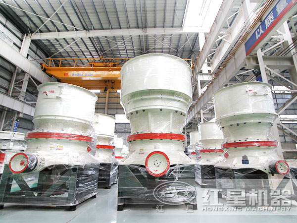 液壓圓錐式破碎機設備實拍