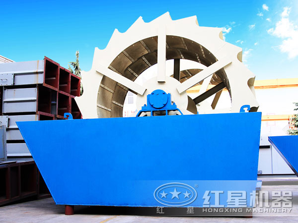 山砂洗砂機設備實拍