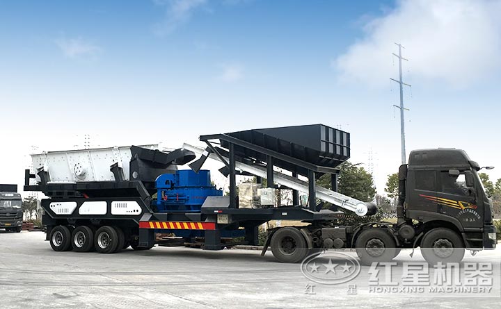 大型移動制砂機成品發貨中...