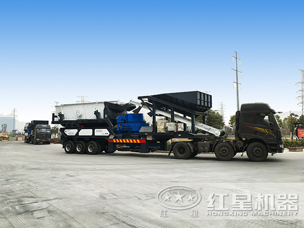 移動(dòng)制砂機(jī)設(shè)備發(fā)貨實(shí)拍