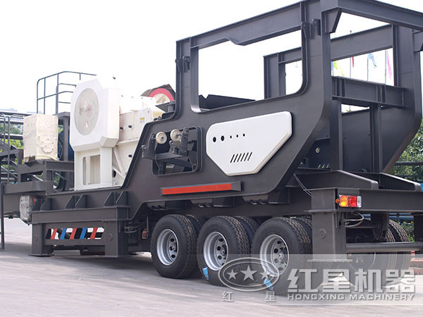 車載式破碎制砂一體機設備實拍