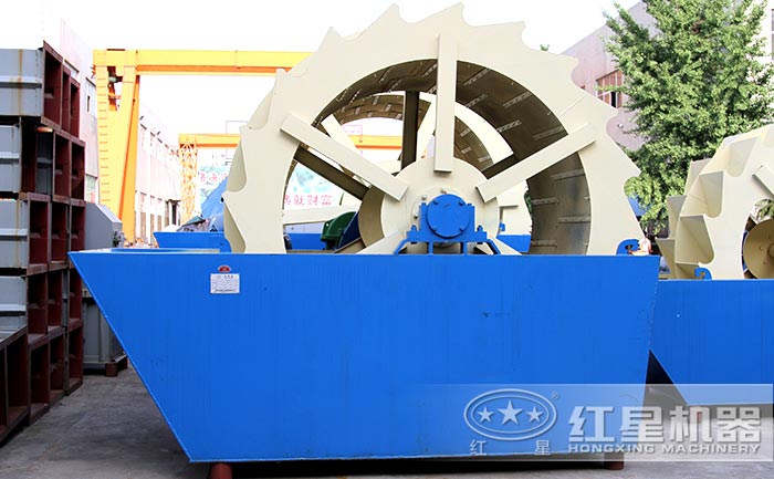 新型環保洗砂機設備