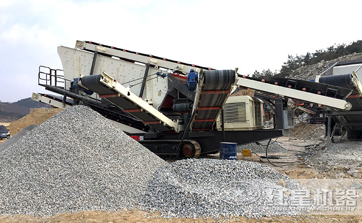 HXCI1213履帶式反擊式破碎機(jī)生產(chǎn)現(xiàn)場(chǎng)實(shí)拍