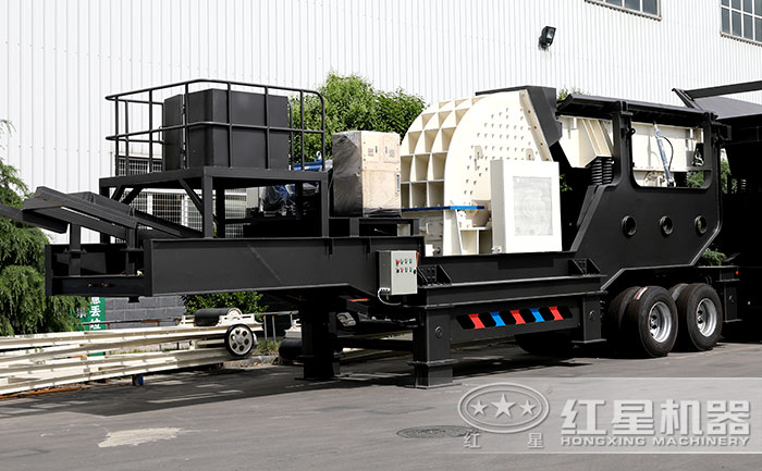 車載移動重錘式破碎機