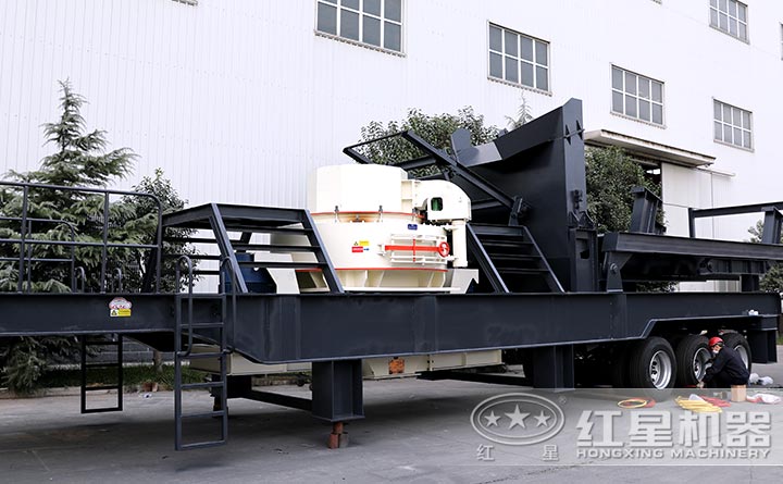 移動制砂機設備實拍