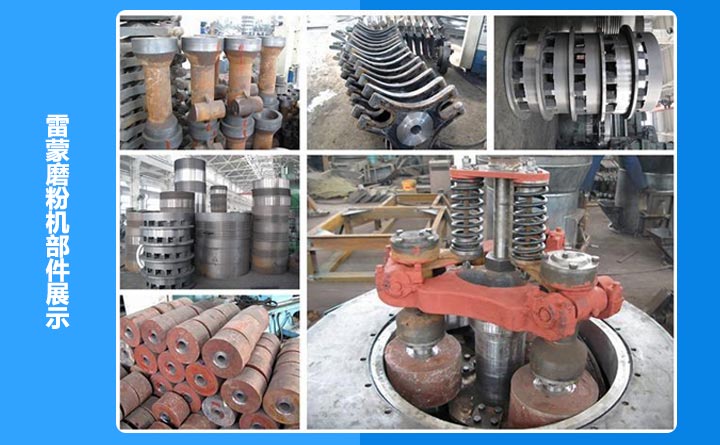 雷蒙磨粉機配件展示