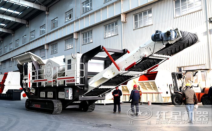 反擊破履帶移動(dòng)破碎站