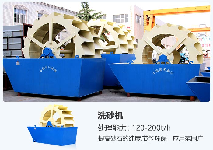 輪斗洗砂機洗砂優(yōu)勢
