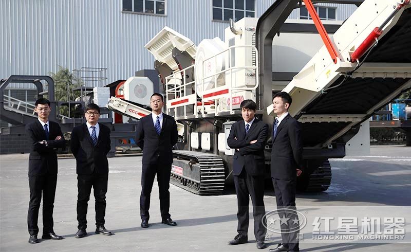 建筑垃圾粉碎機設備廠區