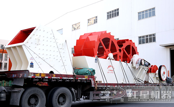 山砂洗砂機(jī)發(fā)貨