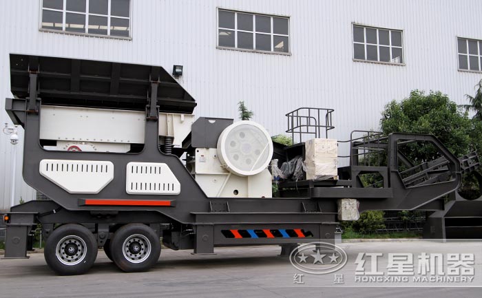 建筑垃圾移動破碎站