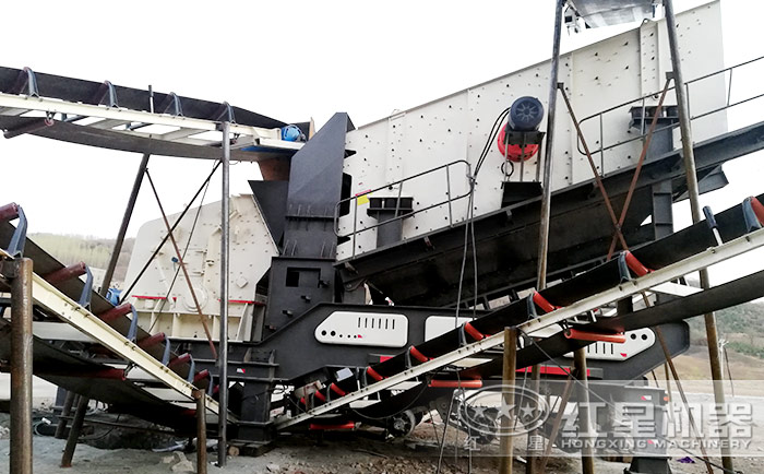 功能齊全的輪胎式移動破碎機