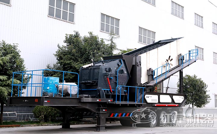 HX1149F1315輪胎反擊破移動(dòng)破碎站