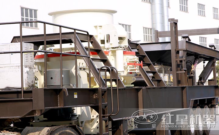 移動制砂機實拍