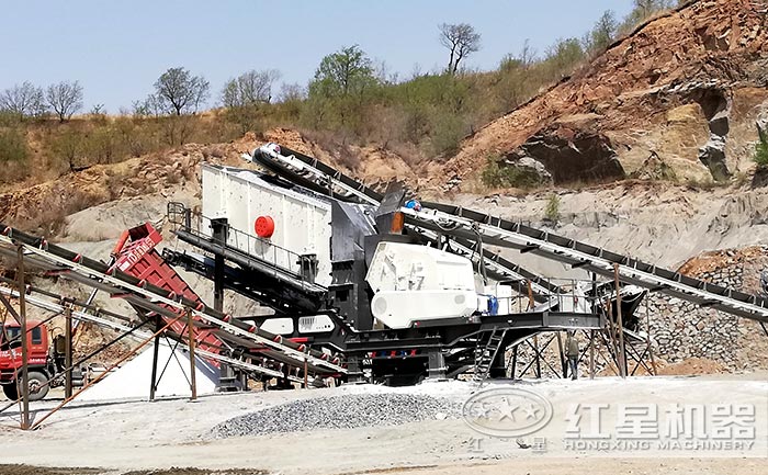 新型篩沙破碎一體機設備