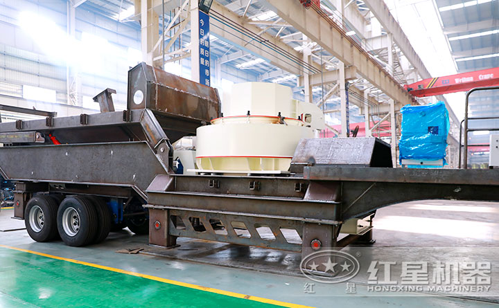 移動式河卵石制砂機