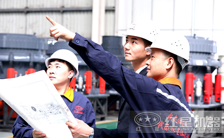 工程師為用戶設(shè)計石子加工設(shè)備