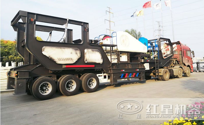 紅星車載流動(dòng)打石機(jī)發(fā)貨現(xiàn)場(chǎng)實(shí)拍