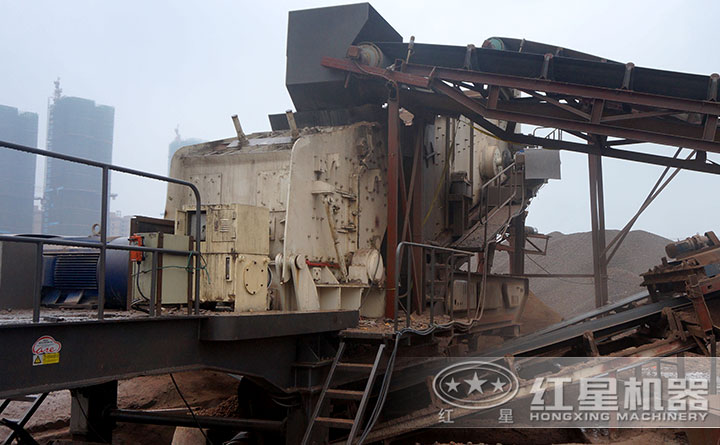 建筑垃圾移動站現(xiàn)場展示