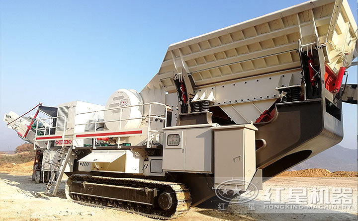 移動式建筑垃圾破碎機設(shè)備