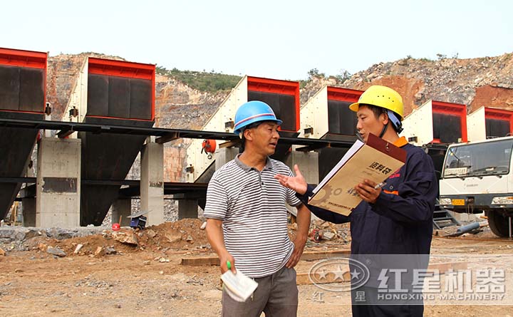 工程師親臨現(xiàn)場(chǎng)指導(dǎo)設(shè)備安裝