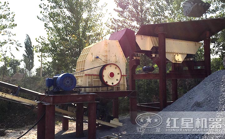 錘式破碎機現場，快來了解一下
