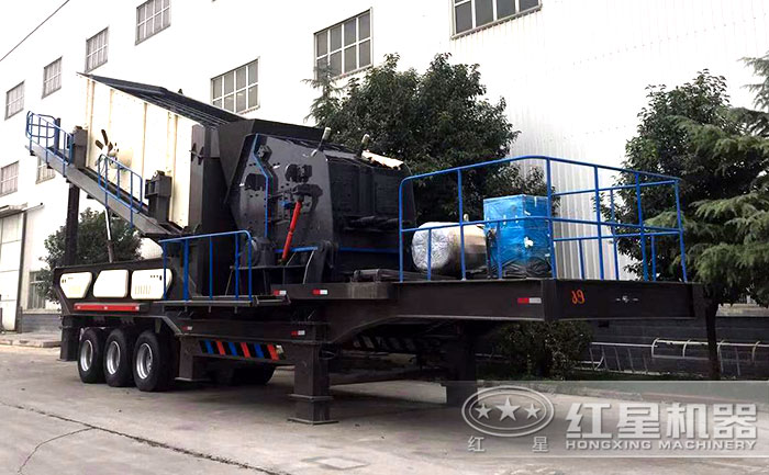 移動(dòng)反擊式破碎機(jī)設(shè)備