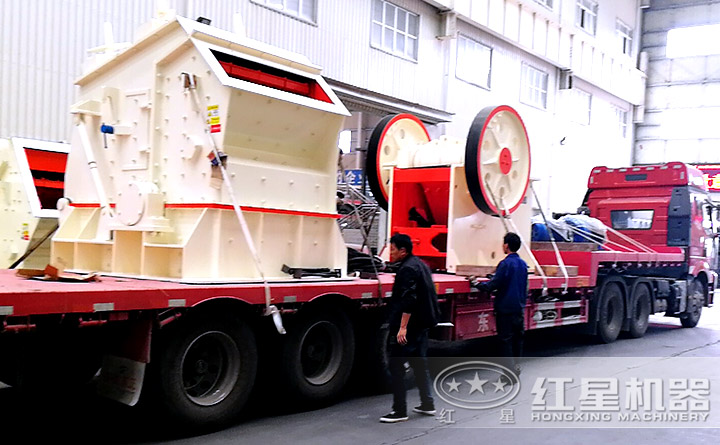 石灰石破碎生產線發貨中~~