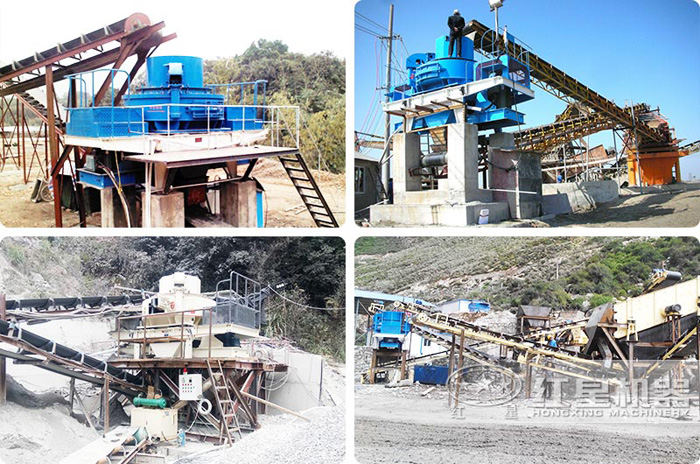 各地碎石機(jī)制砂生產(chǎn)線現(xiàn)場(chǎng)案例圖集