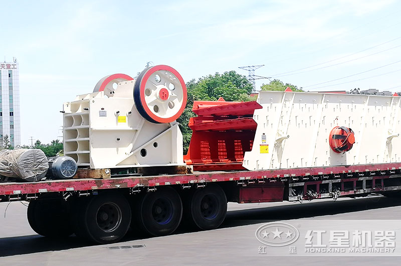 小型磕石機發貨