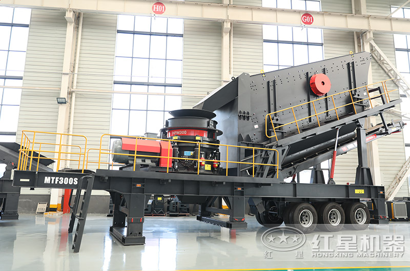 輪胎式移動破碎機廠家實拍，可到廠實地考察